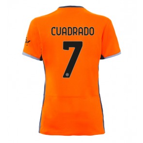 Inter Milan Juan Cuadrado #7 Replika Tredjetrøje Dame 2023-24 Kortærmet
